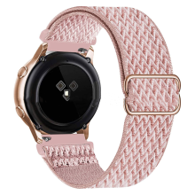 (Rose Pink 4#, For Galaxy Watch 7 44mm) Nylon Strap Fabric Band For Samsung Galaxy Watch 4 5 6 7 40/44mm Classic Pro New