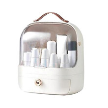 Makeup Organizer for Vanity, Make Up Organizers and Storage with Brush Holder, Skincare Organizers