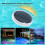 Floating Solar Pool Lights, Colorful 9 Lighting Changing Lamp with 3 Timing Mode 3