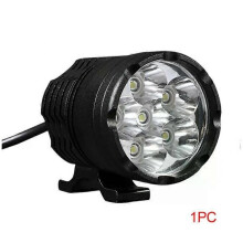 (10*10*5, C1) Universal 6LED Headlight LED Motorcycle Motorbike Scooter 9000LM Spotlight Waterproof Fog Spot Motos Bulb 12V-80V