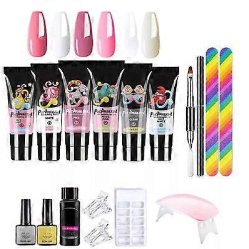 (A) Nailsala Poly Nail Kit, Nailsala Gel Kit, Nailsala Press on Nails Kit 2