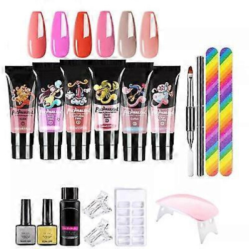 (A) Nailsala Poly Nail Kit, Nailsala Gel Kit, Nailsala Press on Nails Kit 1