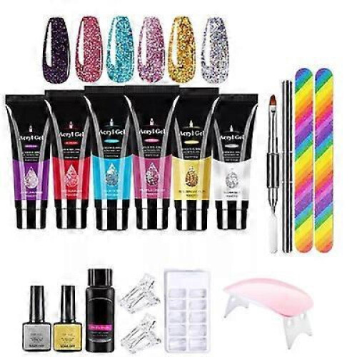 (D) Nailsala Poly Nail Kit, Nailsala Gel Kit, Nailsala Press on Nails Kit