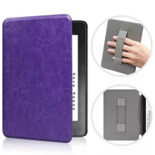 (Purple) Slimshell Case for 7" Kindle Paperwhite (12th generation)  Premium PU Cover