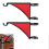 (blue) Hangs EZ Fence Post Hanger, Flower Baskets Easy Clamp-On Bracket 2