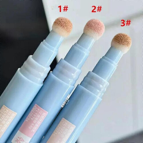 (2) Concealer Pen, 3 Colors Liquid Concealer with Sponge Head 2