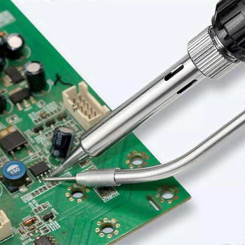 (red) Household Constant Temperature Electric Soldering Iron Automatic Soldering Set 1