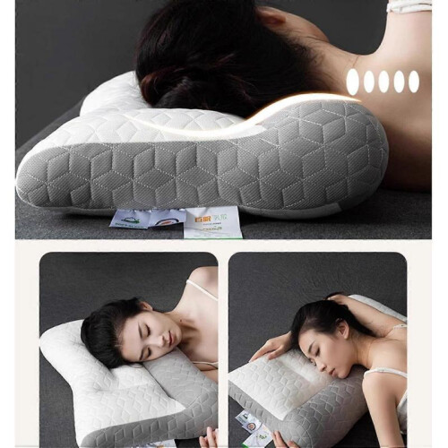 Proease Ergonomic Deep Sleep Pillow, 2024 Proease Pillow for Neck and Shoulder 1