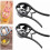 (Grass green) Multifunctional 2 in 1 Egg Opener,Egg Shell Opener Egg Separator For Raw Eggs 1