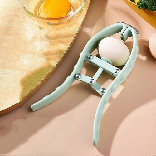 (Pink) Multifunctional 2 in 1 Egg Opener,Egg Shell Opener Egg Separator For Raw Eggs 1