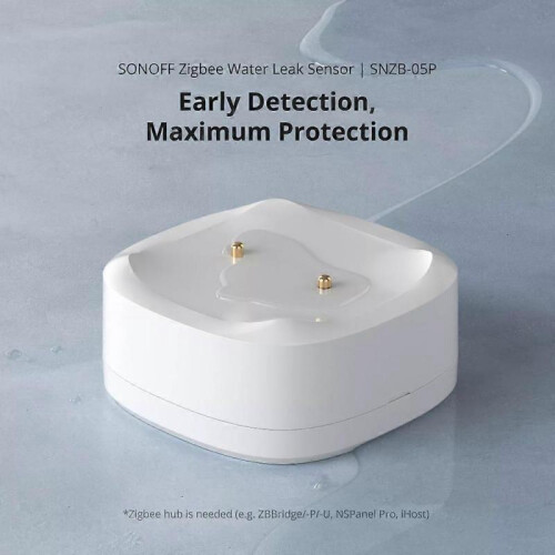 (color02) ZigBee Water Detector IP67 SNZB-05P Smart Home Leaking Dripping Detection 1