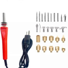 (European regulations) DIY Wood Burning/Carving Set,Hot Stamp Tool With Letters Alphabet for Wood