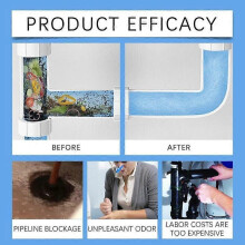 (3pcs) 1-3pcs Drain Unblocker, 2025 New Powerful Pipe Dredge Agent, Sink Unblocker