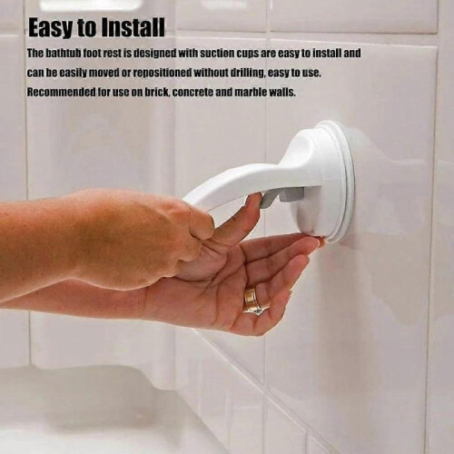 Freshystep Shower Step, Shower Foot Rest, Shower Step for Shaving Legs 2