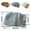 (grey)360wrap Comfortable Pet Snuggle Sack Dog Houses 2