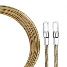 (Color1) Electrical Spring Wire Threader, Wire Lead Threading Device Tool Fish Tape Faste