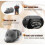 (Brown) Interactive Automatic Moving Mouse Toys with Squeaky Sound,Interactive Cat Toys 4