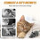 (Brown) Interactive Automatic Moving Mouse Toys with Squeaky Sound,Interactive Cat Toys 2