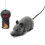 (Grey) Interactive Automatic Moving Mouse Toys with Squeaky Sound,Interactive Cat Toys 1