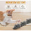 (Grey) Interactive Automatic Moving Mouse Toys with Squeaky Sound,Interactive Cat Toys 3