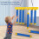 (blue) Reflex Challenge Game, Falling Sticks Game, Hand Eye Coordination Training 3