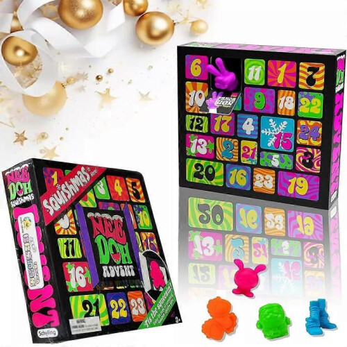 Squishmas Advent Calendar 2024, Christmas Squishy Advent Calendar