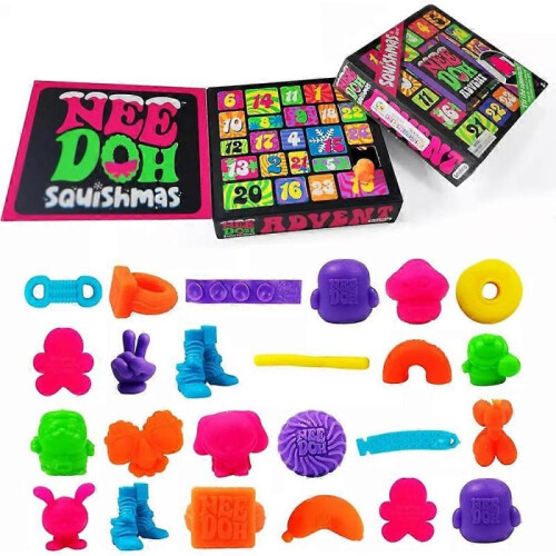 Squishmas Advent Calendar 2024, Christmas Squishy Advent Calendar 2