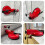 (COLOR 01)Growth Chart Mirror for Wall,Mirror Growth Chart Wall,Height Ruler with Stickers 4