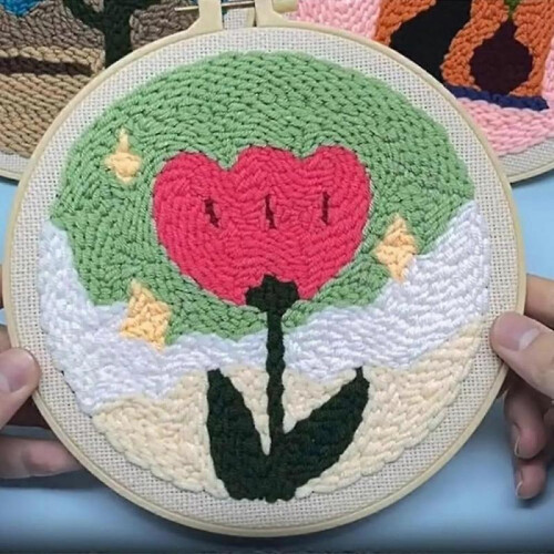 (prairie) Punch Stitch Kit, Punch Needle Kit, Punch Needle Kits Adults Beginner 2