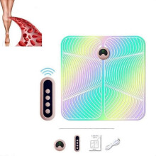 (Remote control model, style03) Experience relief and relaxation with EMS Colorful Massage Foot Pad -