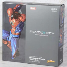 (KO)KAIYODO Spider-Man 2.0 Revoltech AMAZING YAMAGUCHI 16cm MK4 Peter Parker Anime Action Collection