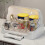 Baby Bottle Drying Rack Tableware Storage Box Dustproof Cup Holder with Lid 5