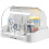 Baby Bottle Drying Rack Tableware Storage Box Dustproof Cup Holder with Lid 1