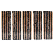 (As show, One size) Tyre Repair Plugs Natural Rubber Strips Puncture Recovery Universal for Cars MotorcycleBlack