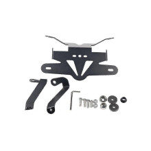 (As show, One size) Motorcycle Rear License Plate Holder Led Light Mount Rear Tail Frame Bracket For 800nk 800