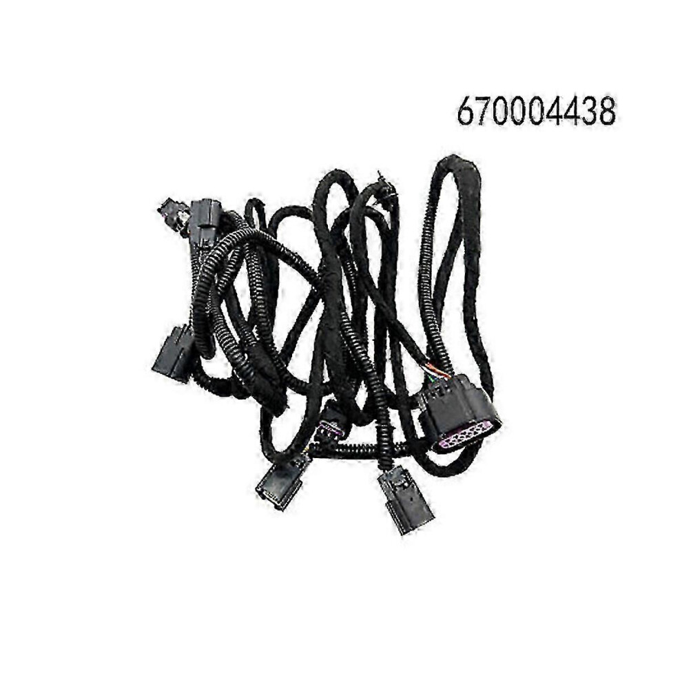 (As Show, One Size) Bumper Radar Harness Connector Parking Sensor Cable For 2014-2017 670004438 4631898236040