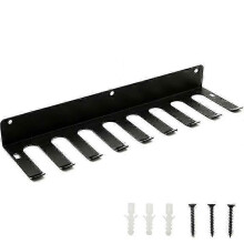 (As show, One size) 1PCS Multi-Purpose Gym Equipment Storage Rack Resistance Bands Storage Hanger Barbell Rack Heavy Duty Gym Rack