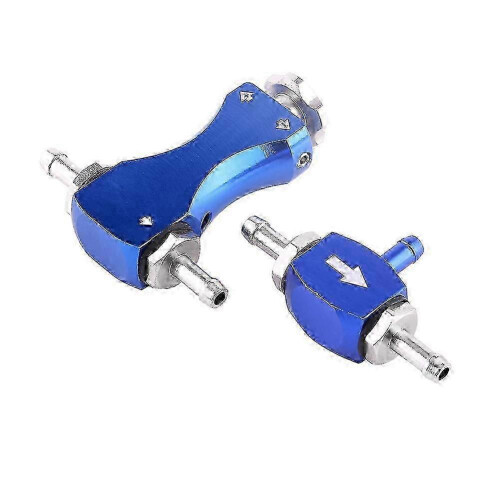 (As show, One size) Adjustable Car Manual Turbo Boost Controller Kit Bypass Valve For High Engine Efficiency Blue 1