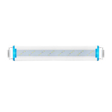 (38cm US, One size) Ultra-thin Aquarium Light LED Light 8 Watts for 7 to 12 Inch Fish Tank Light Three Color Modes Adjustable Fish Tank Light with Extendable Bracket