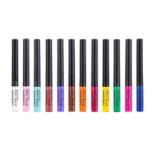 (C, One size) HANDAIYAN 12 Color Matte Liquid Eyeliner Set Eye Makeup Liquid Colorful Eye Liner Waterproof Smudge-proof Long-lasting