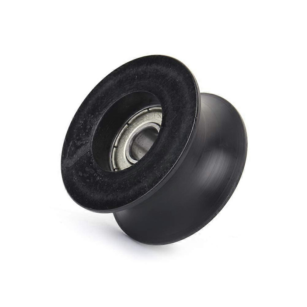 (As Show, One Size) 2 U-Channel Pulleys Nylon Guide Pulleys Rolling Bearings U-Channel Rollers 8X40x20mm For Driving Machinery 4632597804455