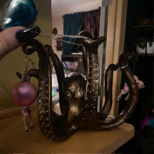 Octopus Mug Holder, Octopus Coffee Mug Holder Funny Pendant Tea Cup Holder Decor 1