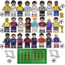 (C) World Cup football stars building block minifigures Kids Gifts Toys