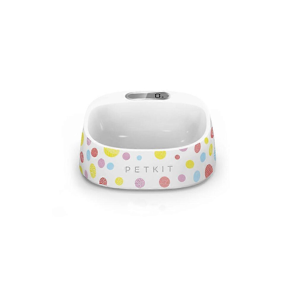 (, One Size) Petkit Smart Antibacterial Pet Dog Bowl Waterproof Weight Cat Pet Bowl Non Slip For Small Medium Dogs Food Bowl For Dogs Water White
