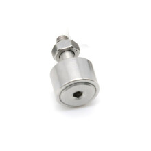 (As show, One size) 1Pcs CFS4V KR8 Cam Follower Bearing Roller Track Runner Bearing M4X8X15mm SUS304 Catholic