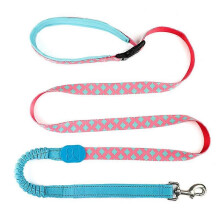 (Mountain Stamp, One size) Soft Dog Leash Running Hands Free Elastic Reflective Training Pet Bungee Lead Leash For Dogs Extendable Strong Leads Pet Leashes