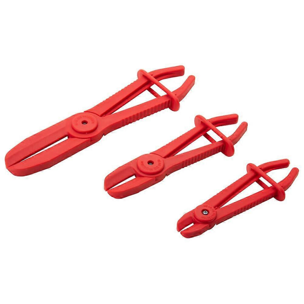 (As Show, One Size) Hose Pinchoff Pliers, Line Pinch/Clamp Pliers For Fuel, Brake, And Radiator Hoses, 3Piece Set 4632480816596