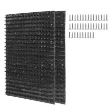 (As show, One size) Horses & Bovine Massage Brush Kit Cow Brush Equine Scratcher Cow Scratching Post Cattle Post (2 Pac