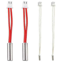 (As show, One size) 4Pcs Heater High Temperature Sensor Heating Tube 24V 50W Thermistor for Neptune 4 Pro/Plus/Max 3D Printer