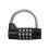 (Blue, One size) 5 Dial Digit Number Combination Travel Password Lock Combination Padlock Zinc Alloy Heavy Coded Lock Security Safely Code New 1